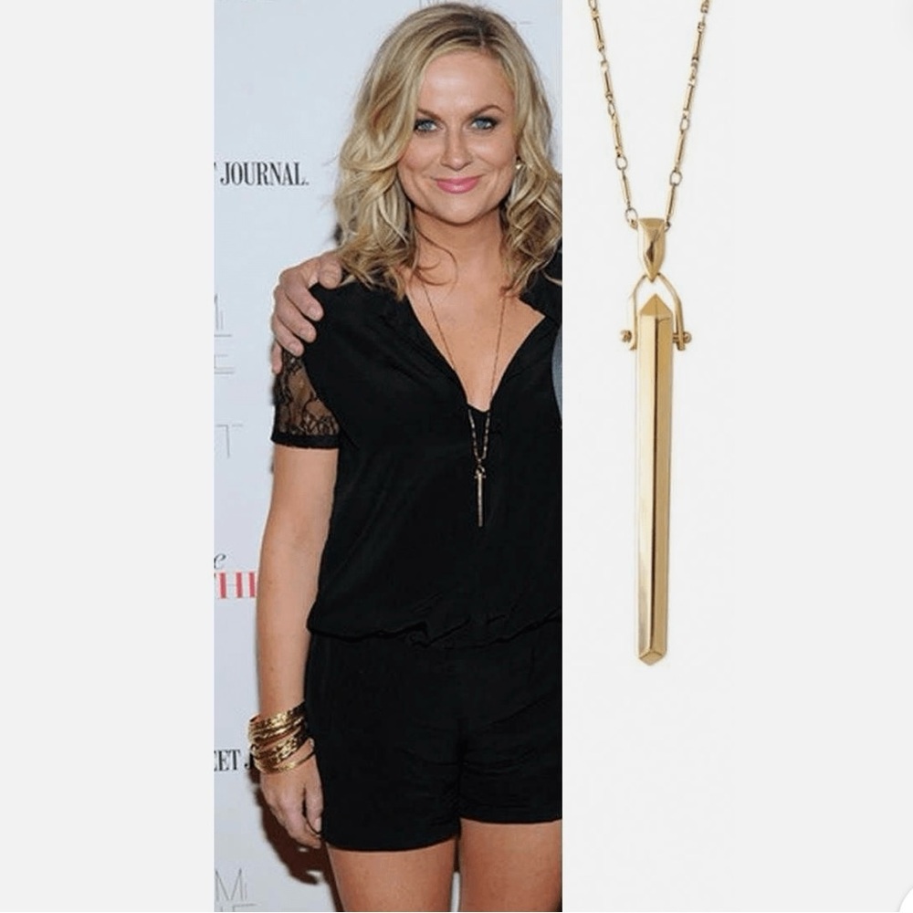 🧸 Stella & Dot | Gold Rebel Pendant